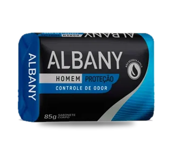 Sabonete Albany Suave Masculino Controle 85g