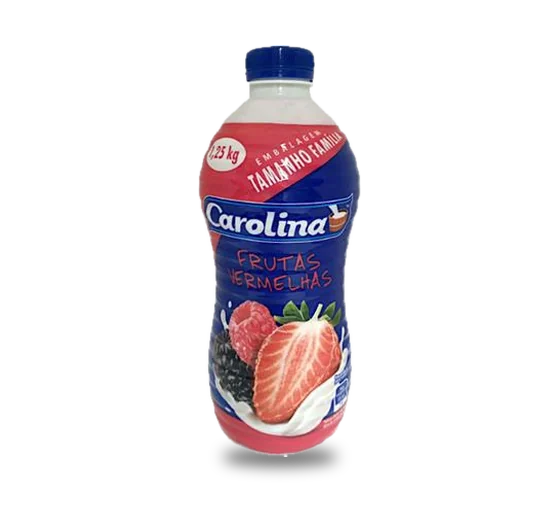 Bebida Láctea Carolina Frutas Vermelhas 1250g