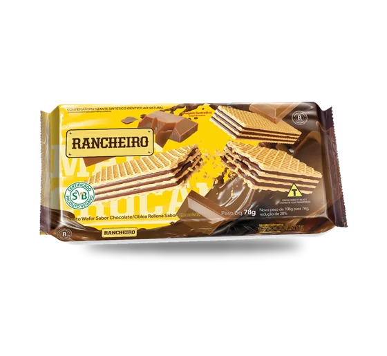 Biscoito Wafer Rancheiro 78g