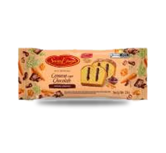 Bolo Santa Edwiges Cenoura/Chocolate 300g