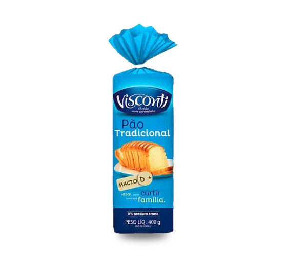 Pão de Forma Visconti Tradicional 400g