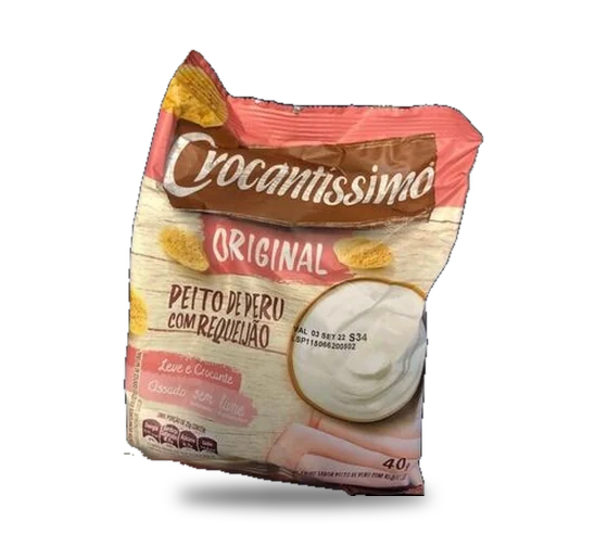Salgadinho Bimbo Croc Peito de Peru 45g