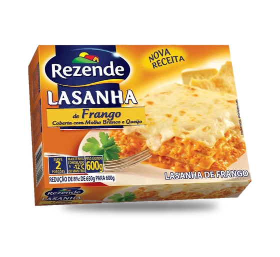 Lasanha Rezende Frango 600g