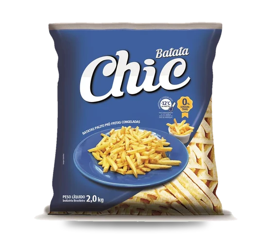 Batata Pré-Frita Chic 2kg