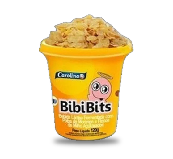 Iogurte Carolina Bib Bits 125g