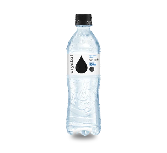 Água Mineral Crystal com Gás 500ml