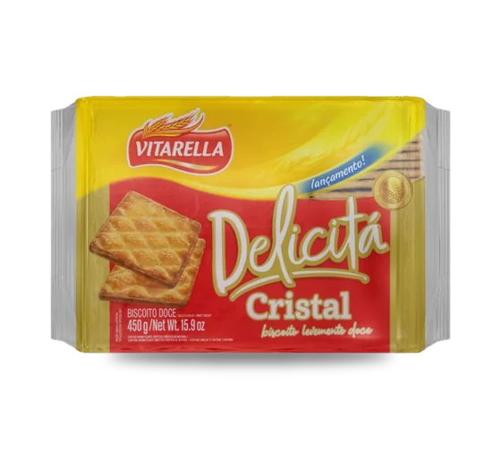 Biscoito Vitarella Delicita Cristal 414g