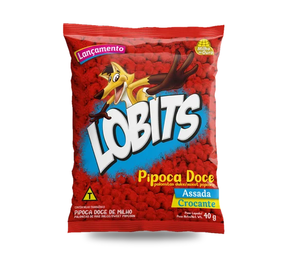 Pipoca Lobits Doce 40g