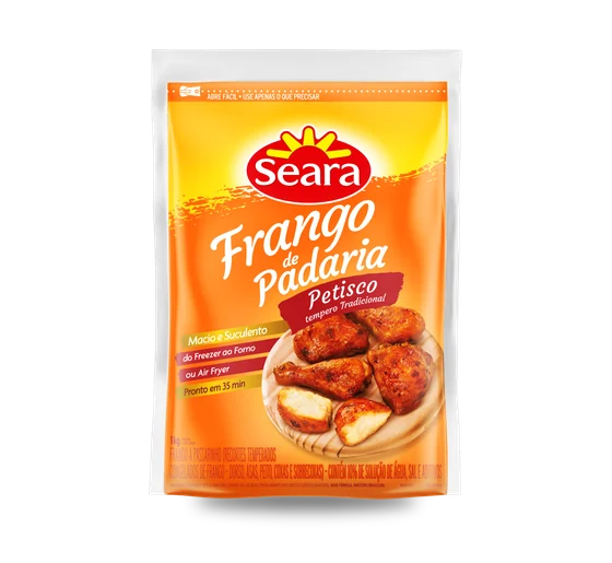 Frango a Passarinho Seara Temperado 1kg