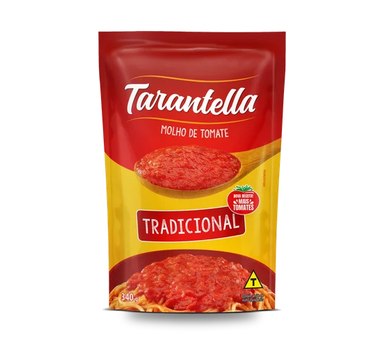 Molho de Tomate Tarantella Tradicional Sachê 300g
