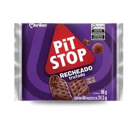 Biscoito Recheado Marilan Pit Stop Trufado 98g