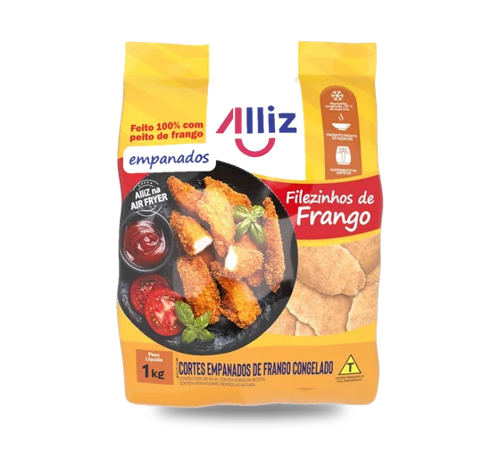 Empanado de Frango Alliz Filezinho 1kg