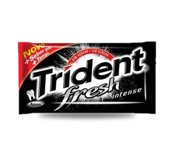 Chiclete Trident Fresh Intense 8g com 5