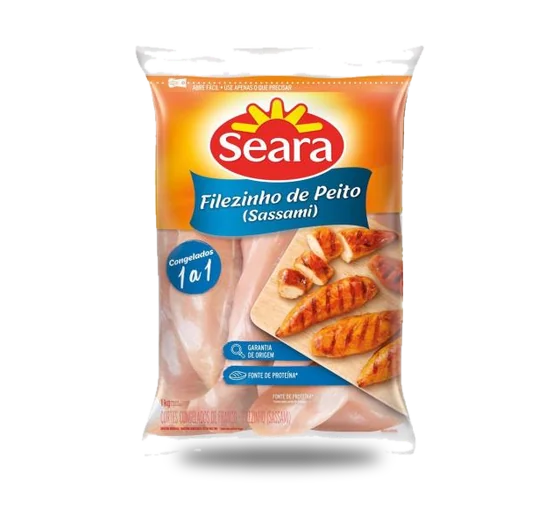 Filé de Peito de Frango Seara Sassami 1kg