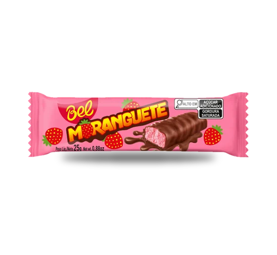 Chocolate Recheado Bel Moranguete 25g