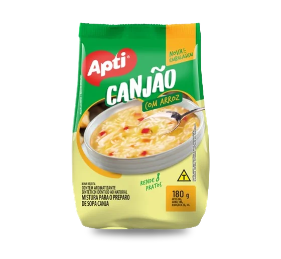 Canjão Apti Sopão com Arroz 180g