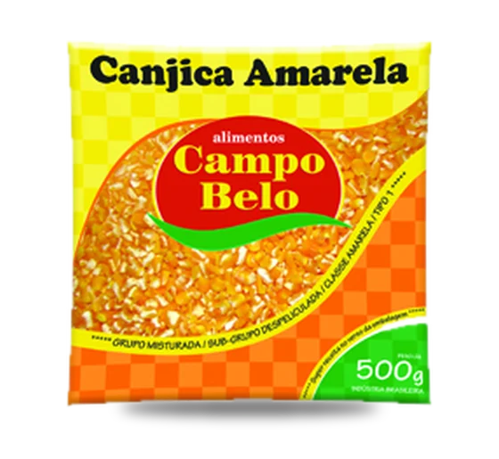 Canjica Campo Verde Amarela 500g