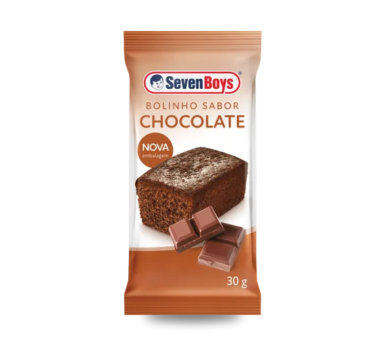 Bolinho Seven Boys Chocolate 35g
