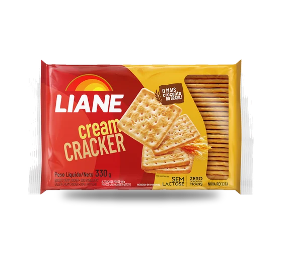 Biscoito Cream Cracker Liane 330g