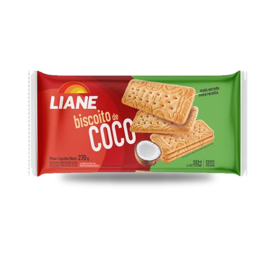 Biscoito de Coco Liane 270g