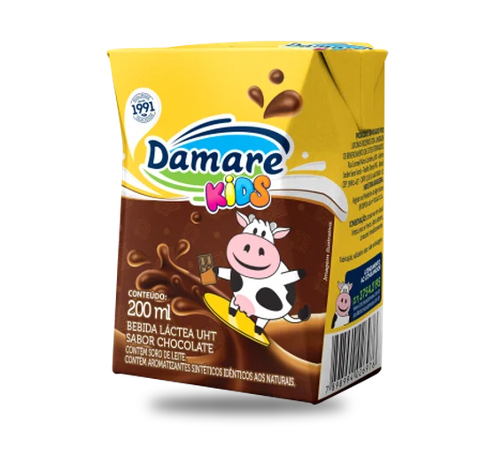 Bebida Láctea Damare 200ml