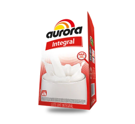 Leite Longa Vida Aurora Integral 1L