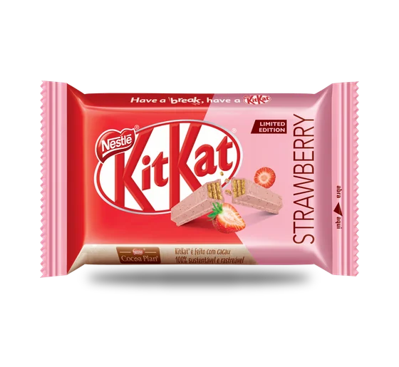 Chocolate Nestlé Kit Kat Morango